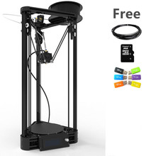2016 Auto Level 3D Printer DIY kit with Pulley Injection Model Kossel Mini 3D Printer Delta Rostock