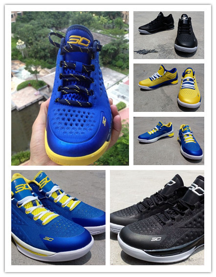 2015 Hot Sale Men Brand USA 30 Stephen Curry One basketball shoes Low 
