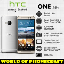 HTC ONE M9 8 Cores 3G RAM 32G ROM 5″ Full HD 1920*1080 Android 5 Sense 7 4G LTE Octa Cores smartphones