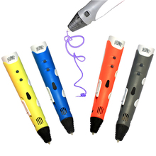 DEWANG Brand First Generation DIY 3D Printer Pen doodle For Kids AU/US/UK/EU plug With PLA Filament 1.75mm Free Shipping
