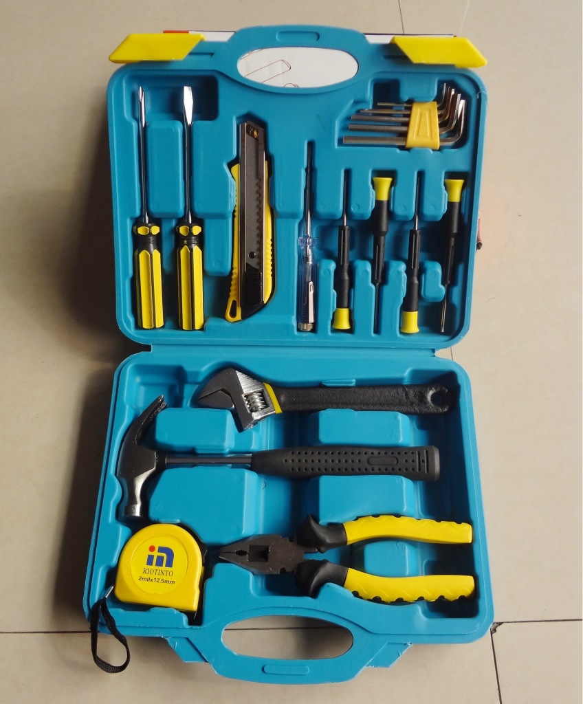 14 piece gift set combination of tools and hardware tools toolbox toolbox practical household