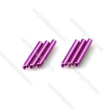 Free Shipping 50pcs/lot Purple M3 5.0x25mm Anodised Aluminum Standoff pacer for DSLR/Drone