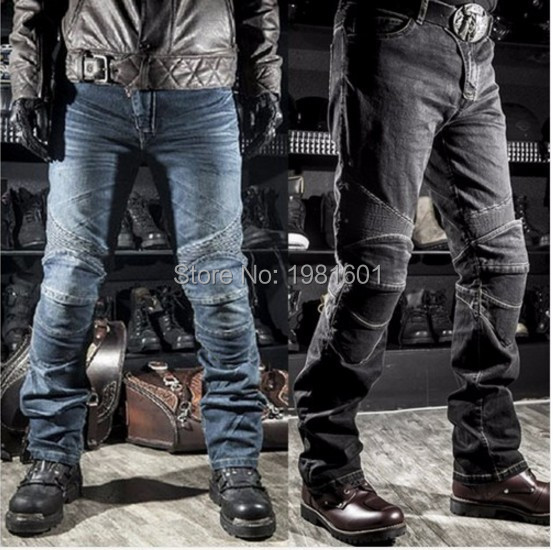 2015   komine superfit  d -    weerstand dunne  broek  moto broek blauw mannen  