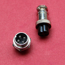 10set—GX16-4 4Pin Wire Panel Connector Male & Female Diameter 16mm Circular Plug Socket