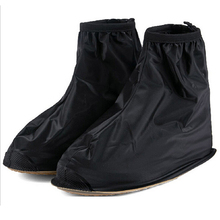 2014 New Fashion Waterproof Rain Shoes Cover Men Rain Gear Rain Boots Flat Overshoes HOT/cycling shoe cover