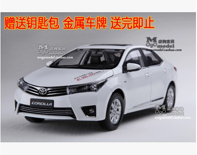 NEW TOYOTA COROLLA 2014 1:18 car model alloy 11th Generation Classic cars Japan diecast boy gift collection hot sale AE86