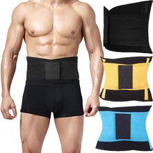New Trianing Hot Body Shapers Belly Waist Corset Abdomen Men Tummy Trimmer Waist Cinchers Girdle Slim Belt Burn Fat Underwear