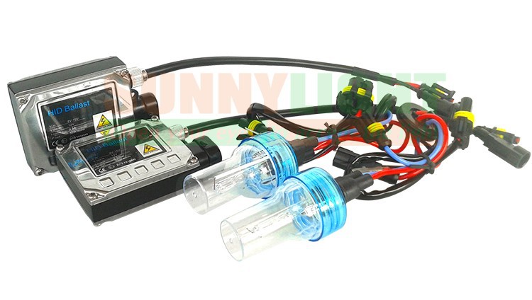 Xenon Hid Conversion Kit 35W H1 H3 H4-2 H7 H8 H10 H9 H11 H13 9005 9006 HB3 Lamp with Super Silm Ballast Blocks for Car Headlight (24)