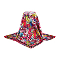 2017 Women Fashion Silk Polyester Square Scarf Big Size Satin Scarves Cat Pattern Silk Shawls and