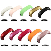 Mini USB Nail Dryer Tools 9W Nail LED UV Rainbow Lamp For Curing Nail Gel Polish