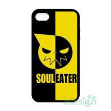 Fit for iPhone 4 4s 5 5s 5c se 6 6s 7 plus ipod touch 4/5/6 back skins cellphone case cover soul eater
