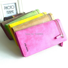 2015 Women Wallets new winter fashion trends pumping frosted multi card position two fold wallet lady