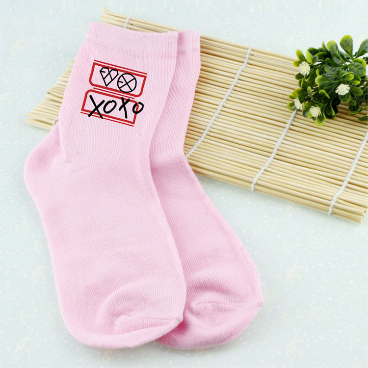 Exo XOXO  KPOP    meias calcetines      WZ019