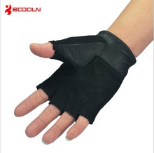 Weight Lifting Gym Gloves Men s leather palm fitness bodybuilding weight training Exercise gloves wholesale inventories