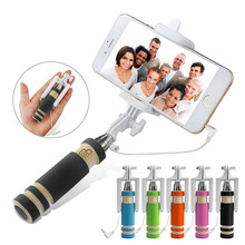 Handheld Camera Selfie Stick for iPhone 6 6s Plus 5 5s For Samsung Galaxy S4 S5 S6 S7 Edge monopod Mini Self Pole Tripod Monopod