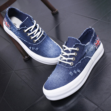 New Arrival 2016 The comfort Platforms Women Summer Casual Shoes Denim Canvas Shoes Woman Lace-up Spring Summer Shoes Womens