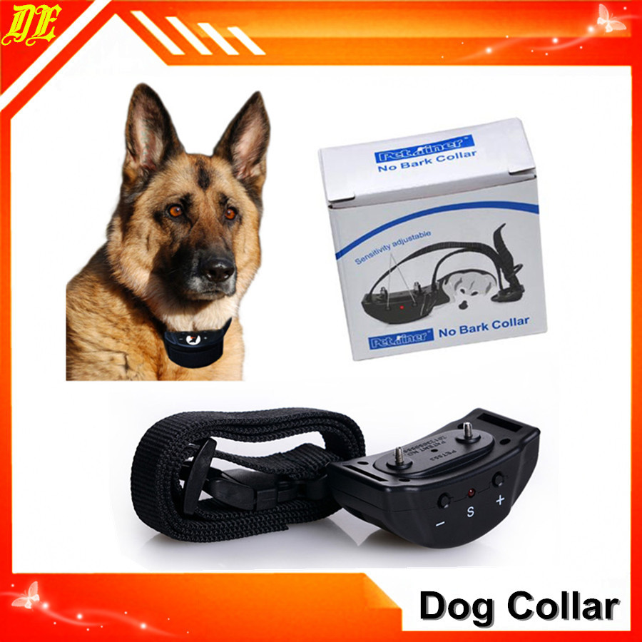 ... Dog Training Collar No Bark Collar with electric shock collar barking