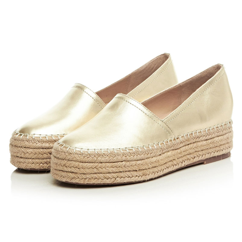 2016 flats genuine leather platform shoes slip 2016 flats genuine leather platform shoes slip