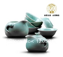 Jintuan tea set kung fu tea set ceramic celadon tea set TC1404 8pieces/set Free shipping