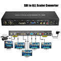 VOXLINK SDI to ALL Scaler Converter SD HD and 3G SDI to HDMI DVI VGA Composite