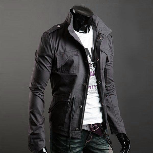 men jacket men's coat fashion clothes hot sale autumn overcoat outwear spring winter Free shipping wholesale retail collar brand