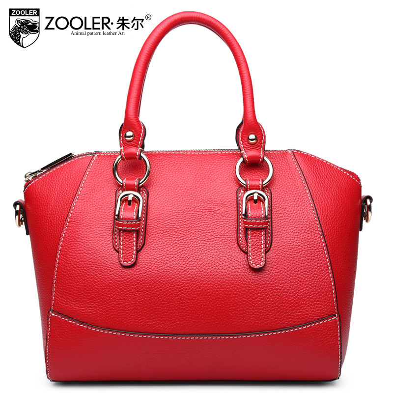 Lychee genuine leather women's handbag casual smiley bag 2015 shoulder bag women handbag bags female tote bolsas femininas