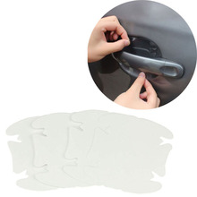 4 pcs/lot Universal Invisible Car Door Handle Stickers Car Sticker Protection Protector Film Scratches Resistant Cover Dropship