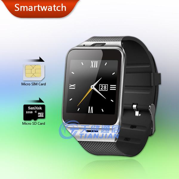 Bluetooth-    aplus gv18 smartwatch  sim       smartwatches