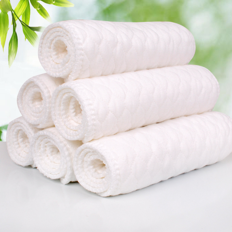 Бамбуковые подгузники абсорбент ткань пеленки дышащий детские подгузники из бамбука волокна площадка ребенка естественным бамбуковые подгузники