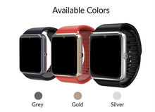 2016 latest clothing Bluetooth Smart Health Watch mobile phone with SIM card for Apple Samsung Smartwatch discount GT08 wearable