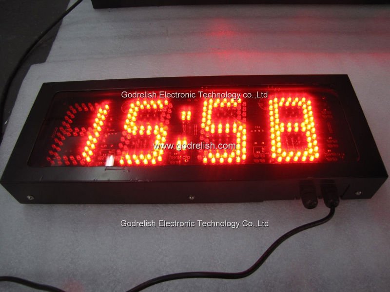 waterproof digital clock