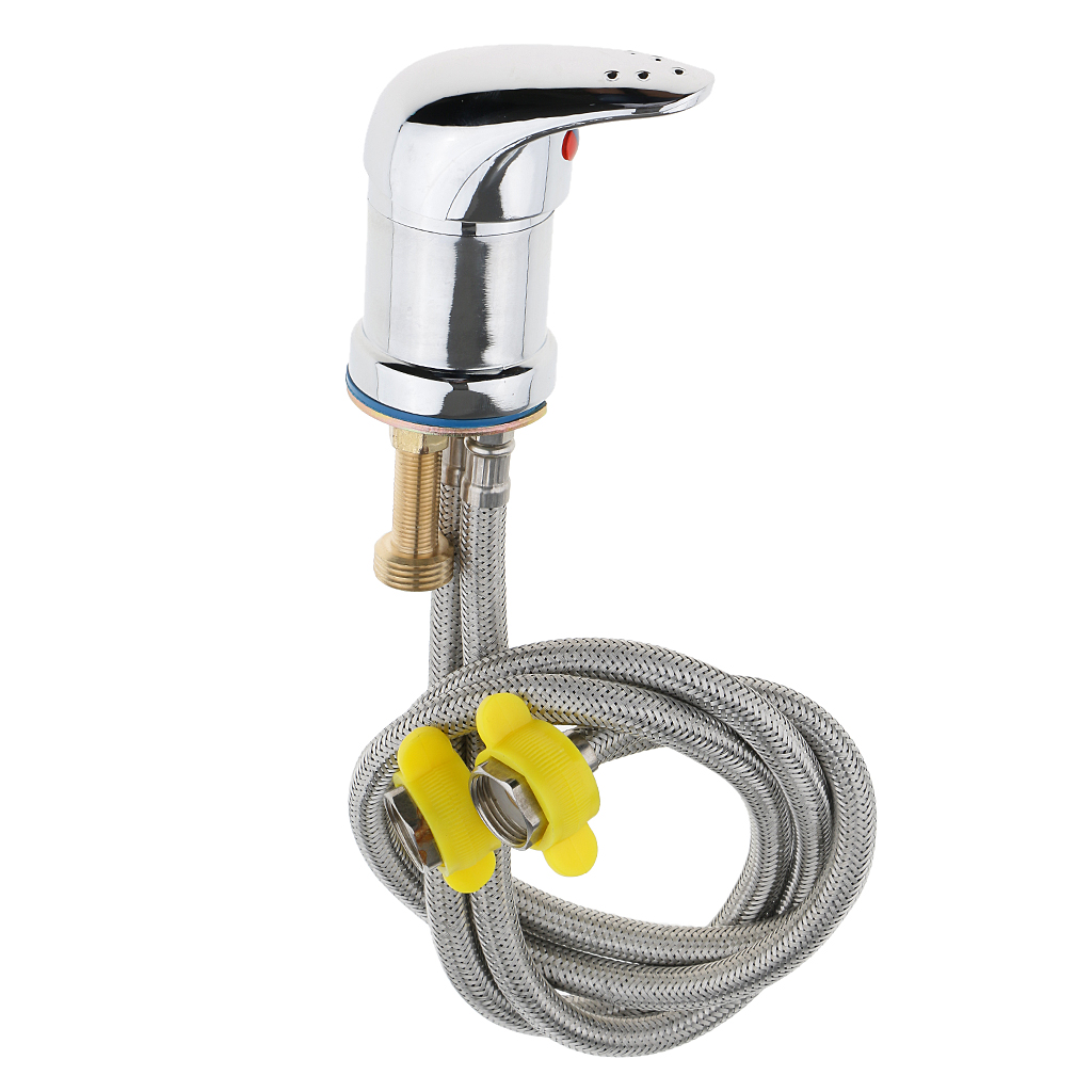 1 x Faucet with sprayer and hose kit