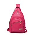 Multi purpose Small Bag Women Solid Color Fashion Casual Chest Bag Shoulder Bag Practical Designer Backpack