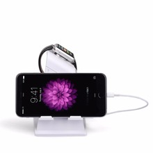 10pcs Smart Watch Stand Multi Function Holder Charging Dock Charger Station For iPhone Tablet Pad Watch