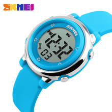 SKMEI Children LED Digital Watch Relogio Feminino Sports Watches Kids Cartoon Jelly Relojes Mujer 2016 Waterproof Wristwatches