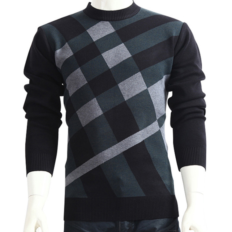 Men Casual Simple Sweater Autumn New Winter Spring...