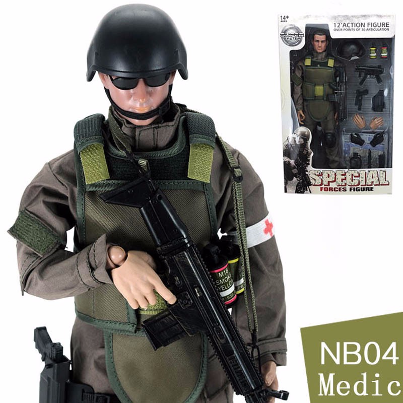 Modello IN SCALA 1//6 SOLDATO armi in legno di soldato Action Figure Militari 2Pcs