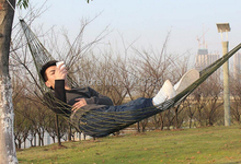 200 pcs lot Summer Lightweight Nylon meshy hammock light and portable Single Max load 100KG 240