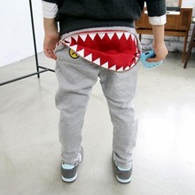 Hot Baby Kids Boys Girls Zipper Design Casual Harem Pants Toddler Loose Trousers QL