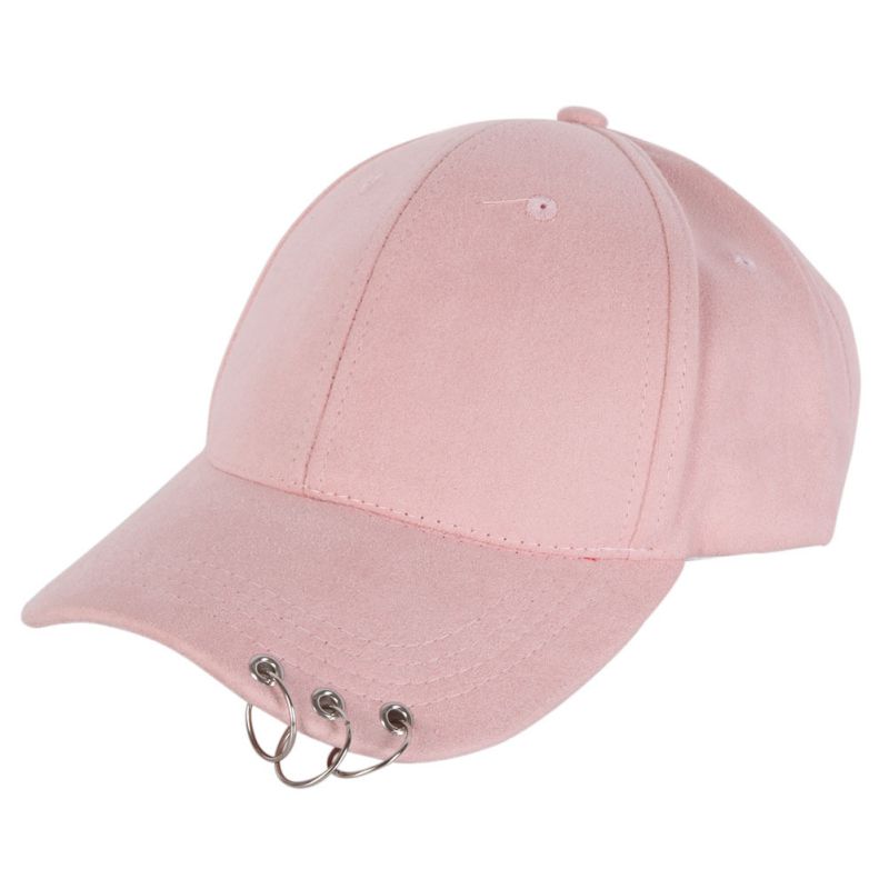 baseball cap with rings
