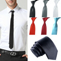 Hot selling 41 Colors Style Fashion Neckties Formal Wedding Party Groom Men s Solid Color Gravata