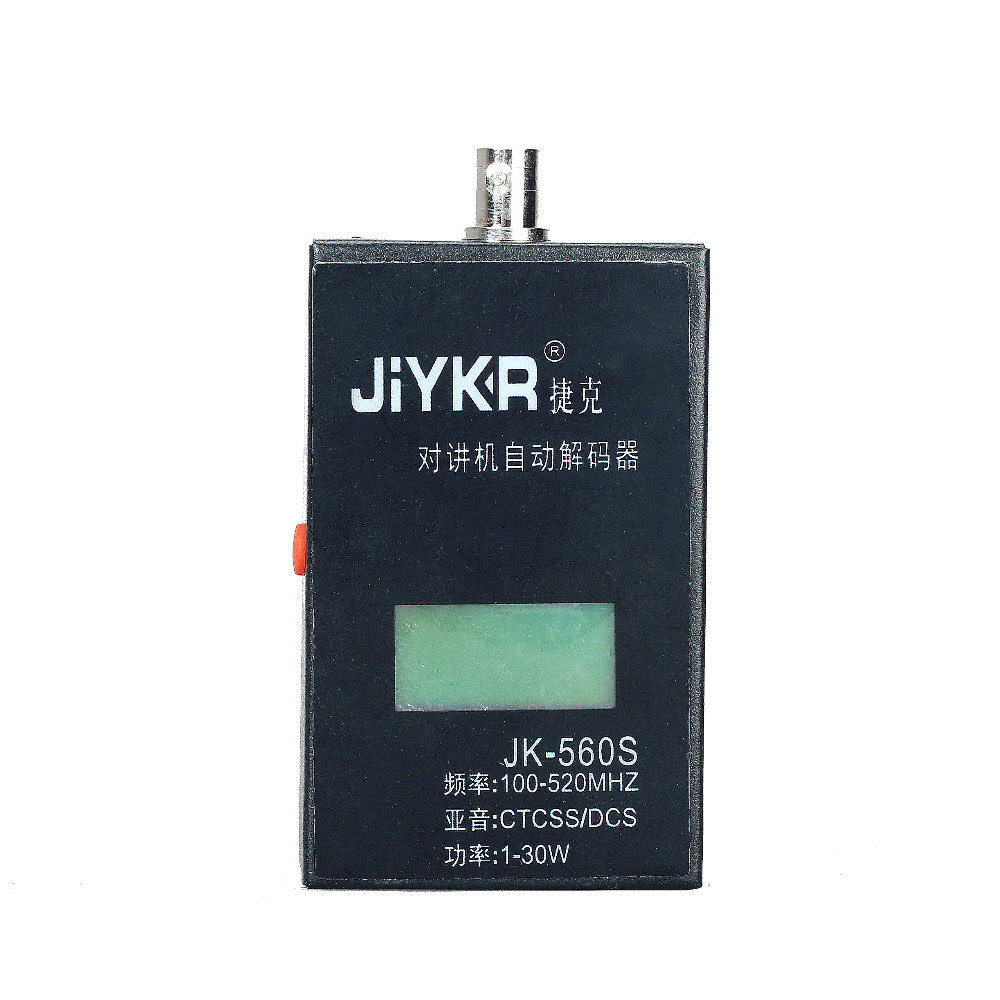 Jiykr Jk-560S      Baofeng    100 - 520  CTCSS / DCS 1 - 30 