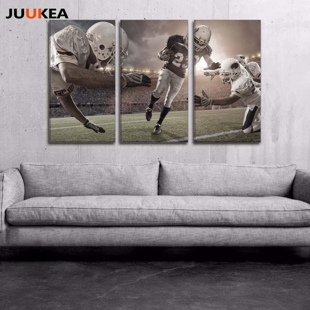Online kopen wholesale football pictures for wall uit china ...