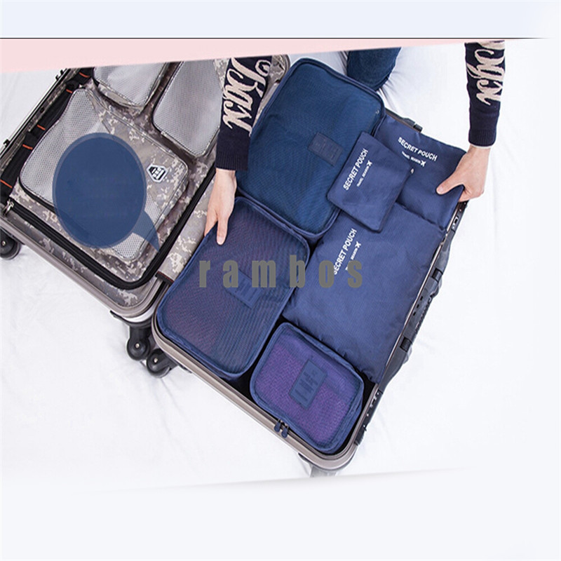 traveling bags in bag home mesh pouch s fashion storage travel organizer 6 pcs set in traveling bags in bag home mesh pouch s fashion storage travel organizer 6 pcs set in