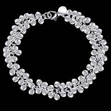 Luxurious Jewelry 925 silver beads bracelet for ladies internet vogue bead chain bracelets for ladies marriage ceremony ceremony tools summer season jewelry