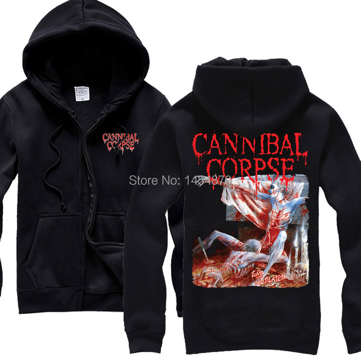 cannibal corpse camo hoodie