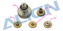 Trex DS615S Servo Gear Set Align HSP61503 Align trex parts Free Shipping with Tracking