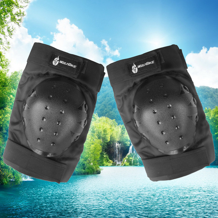 Free Size Ice Roller Skating Ski Knee Pads Men Women Skate Sports