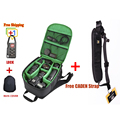 Digital Dslr camera photo bag lens case Photographer waterproof national geographic video double shoulder backpack bag