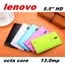 NEW Lenovo S880T 5.5 inch Cell Phone MTK6592 Octa Core 3G RAM 16G ROM WCDMA Android 4.4 13.0MP 1080*1920 Smart wake Free Shippng
